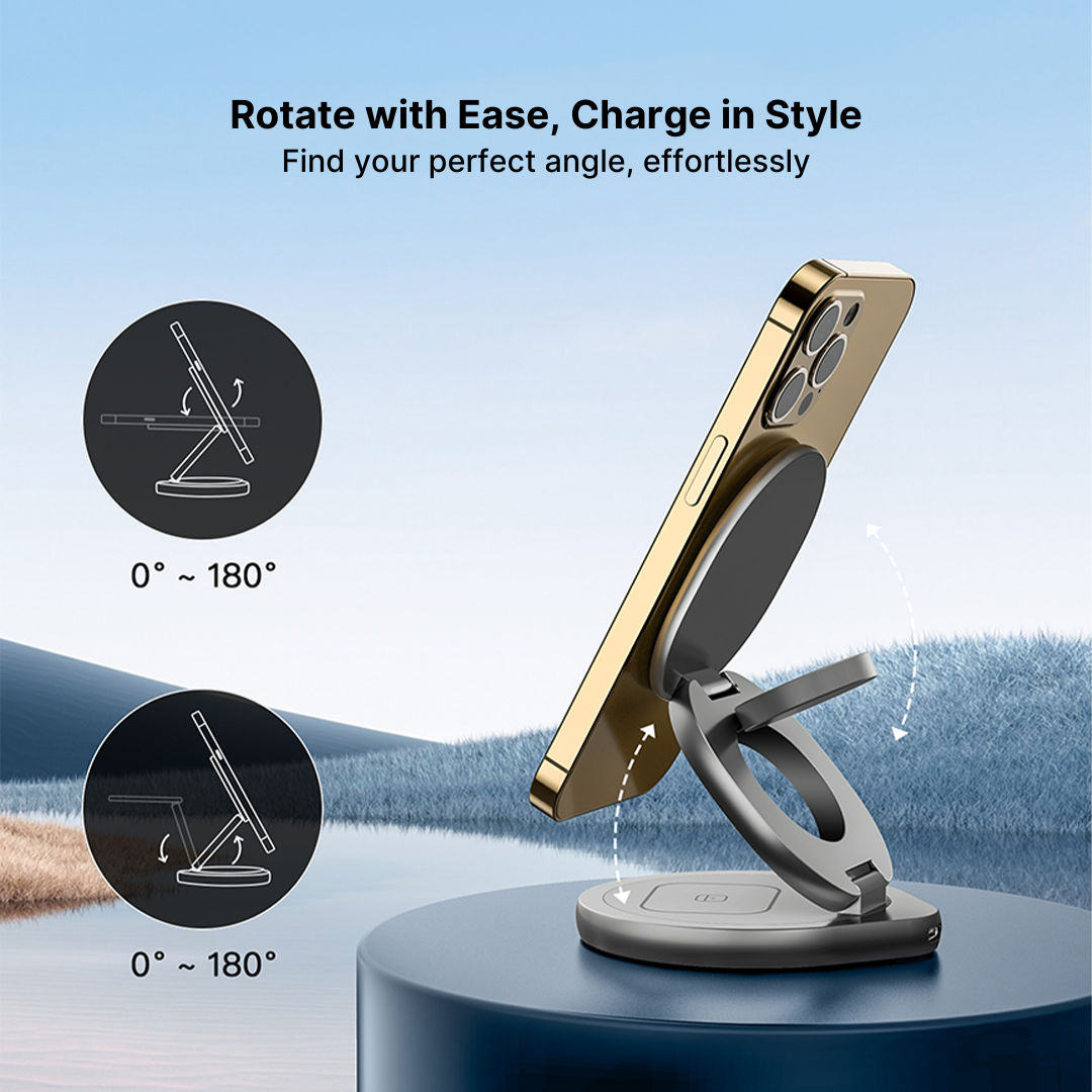 FlexCharge 3-in-1 Magnetic Wireless Charger
