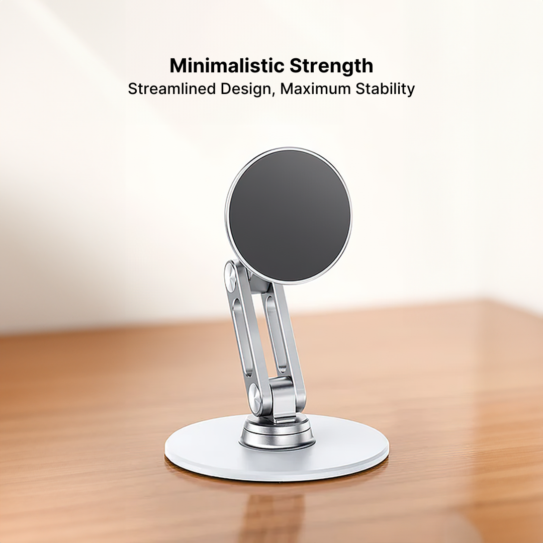 Magnetic Phone Mount - 360° Swivel, Adjustable