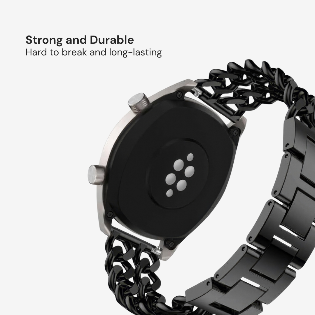 Stainless Steel Chain Link Strap for Samsung Watch