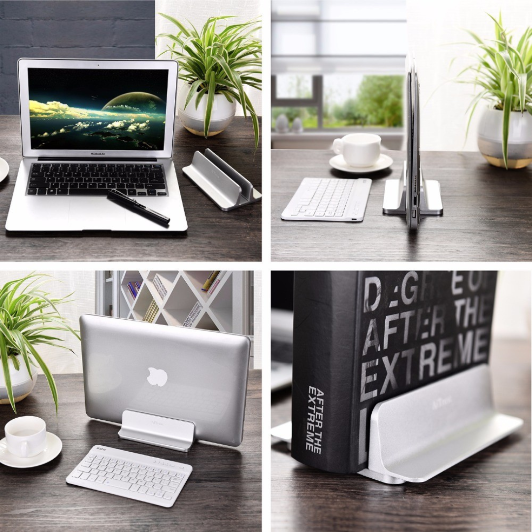 Vertical Metal Laptop Stand