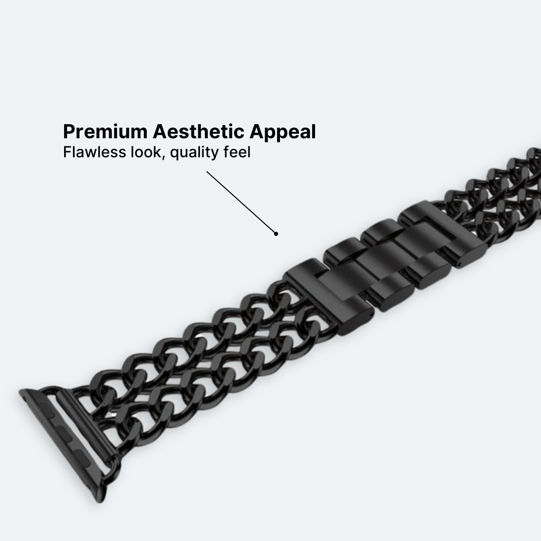 Duo Link Metal Apple Watch Band