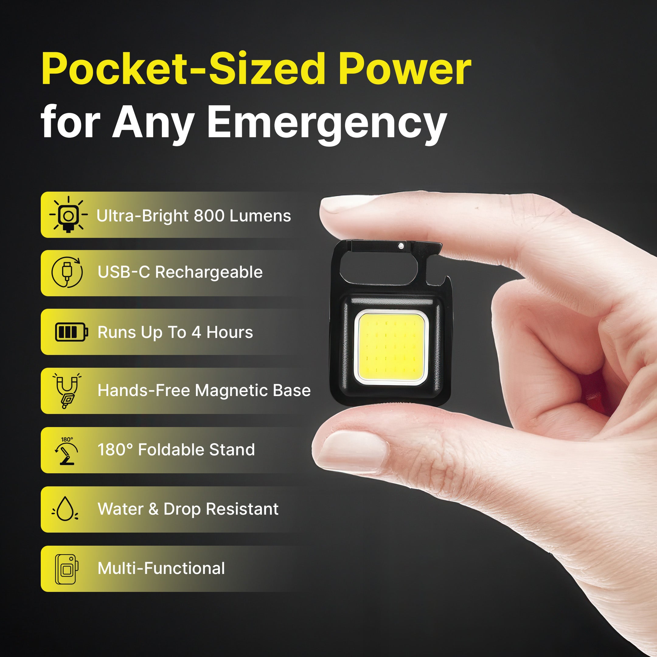 800 Lumens Mini LED Floodlight