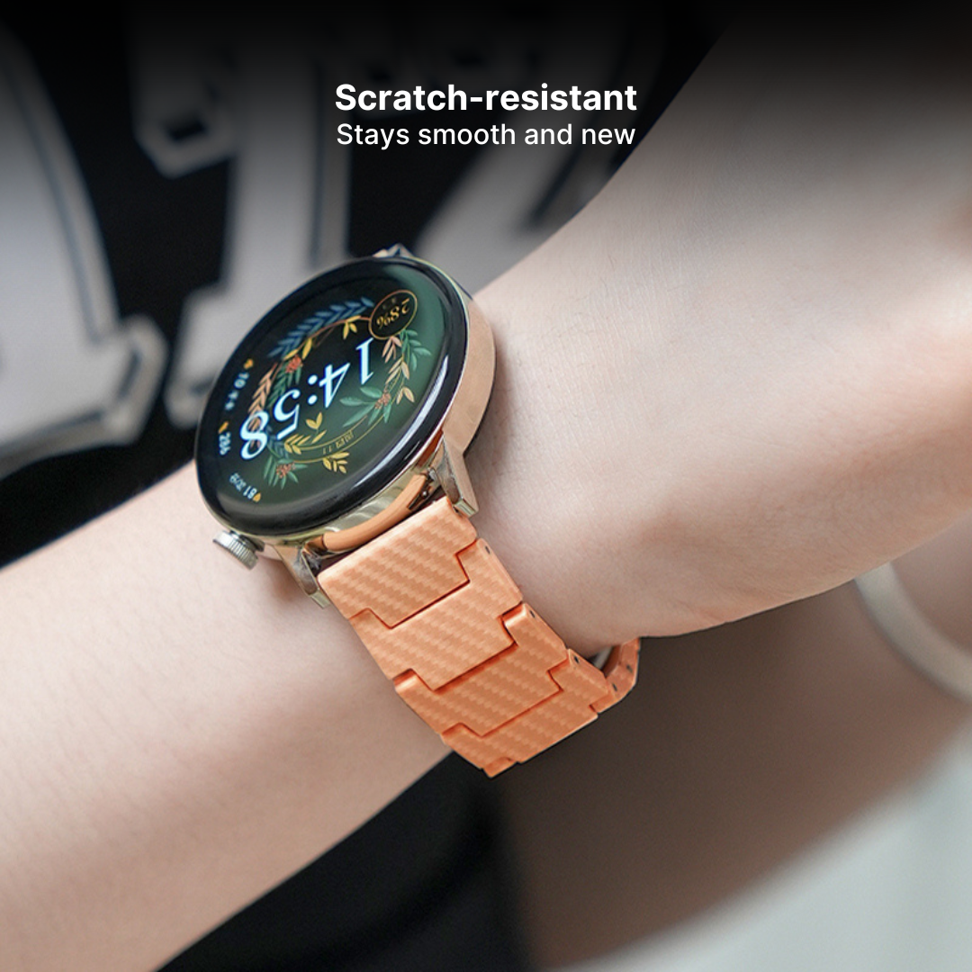 Carbon Fiber Finish Strap for Galaxy Watch