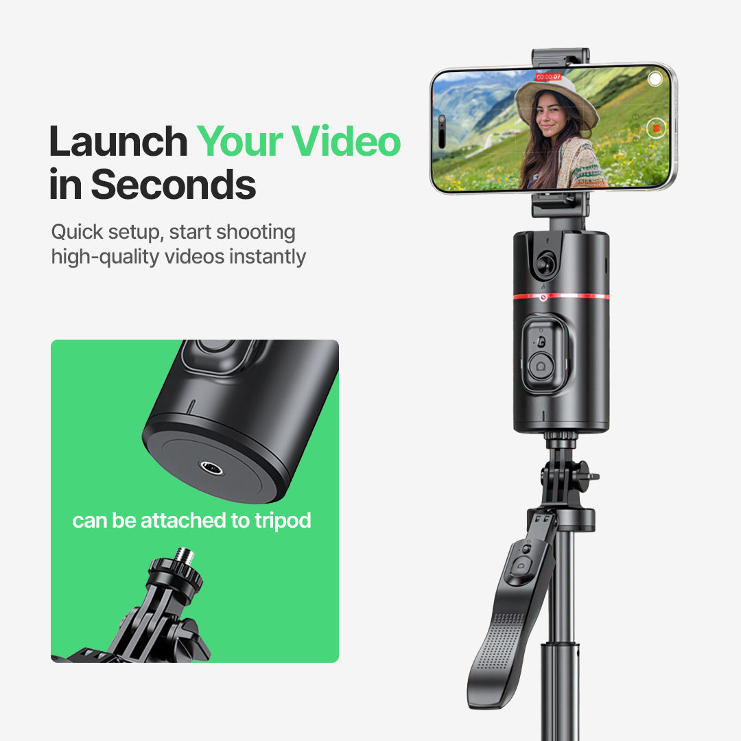AutoFocus 360 Smart Tracking Camera Stick