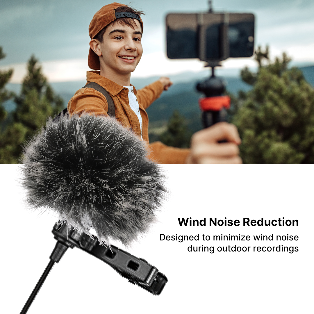 Mic Wind Noise-Reduction Cover
