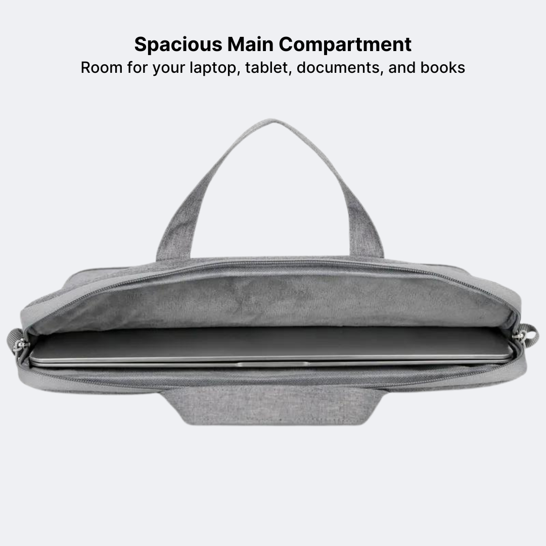 MiniTechPro Waterproof Laptop Bag with Soft Lining