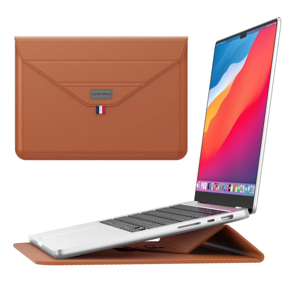 UltraSlim Laptop Sleeve with Triangle Support Stand