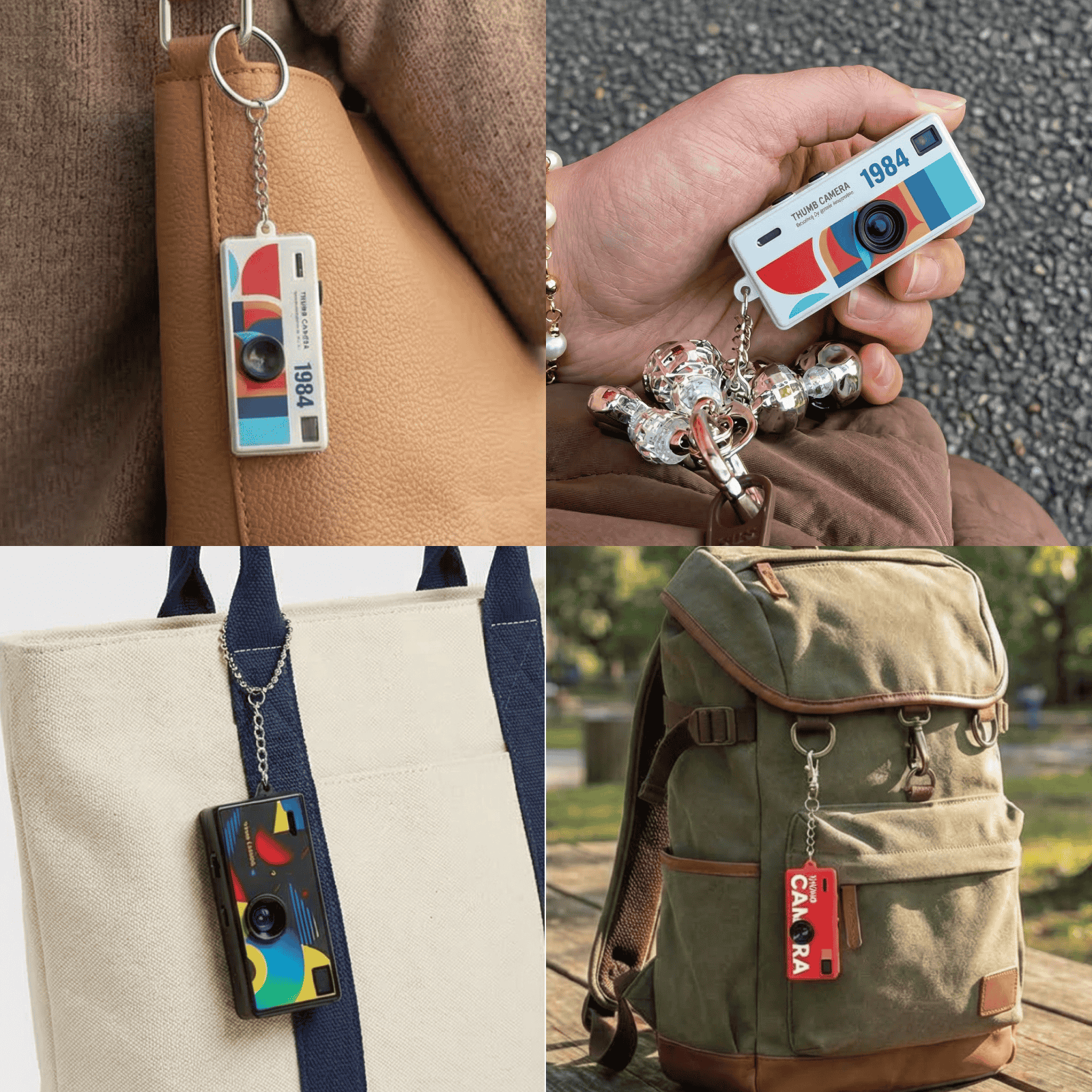 PocketPik Retro Keychain Camera