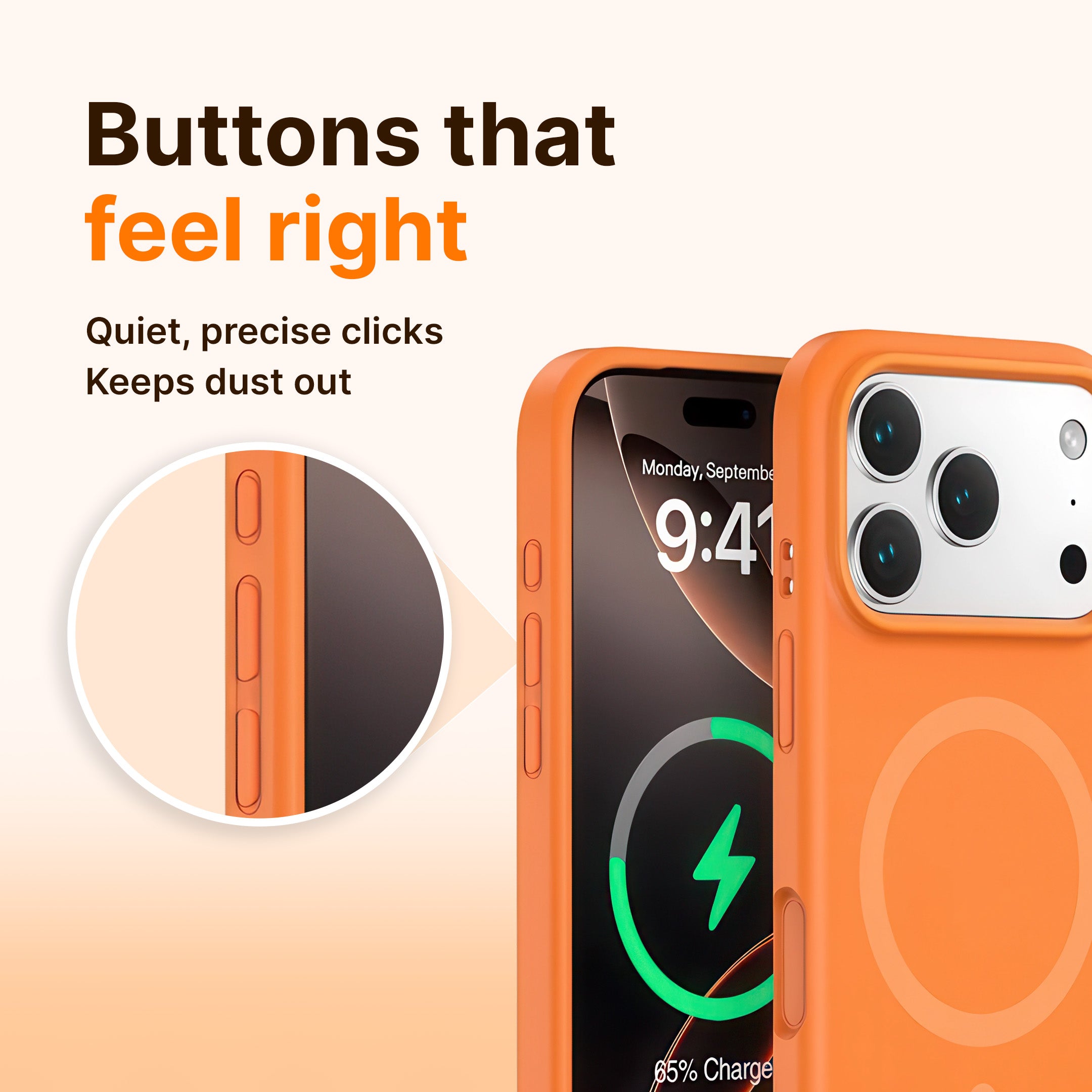 Liquid Silicone MagSafe Compatible iPhone Case