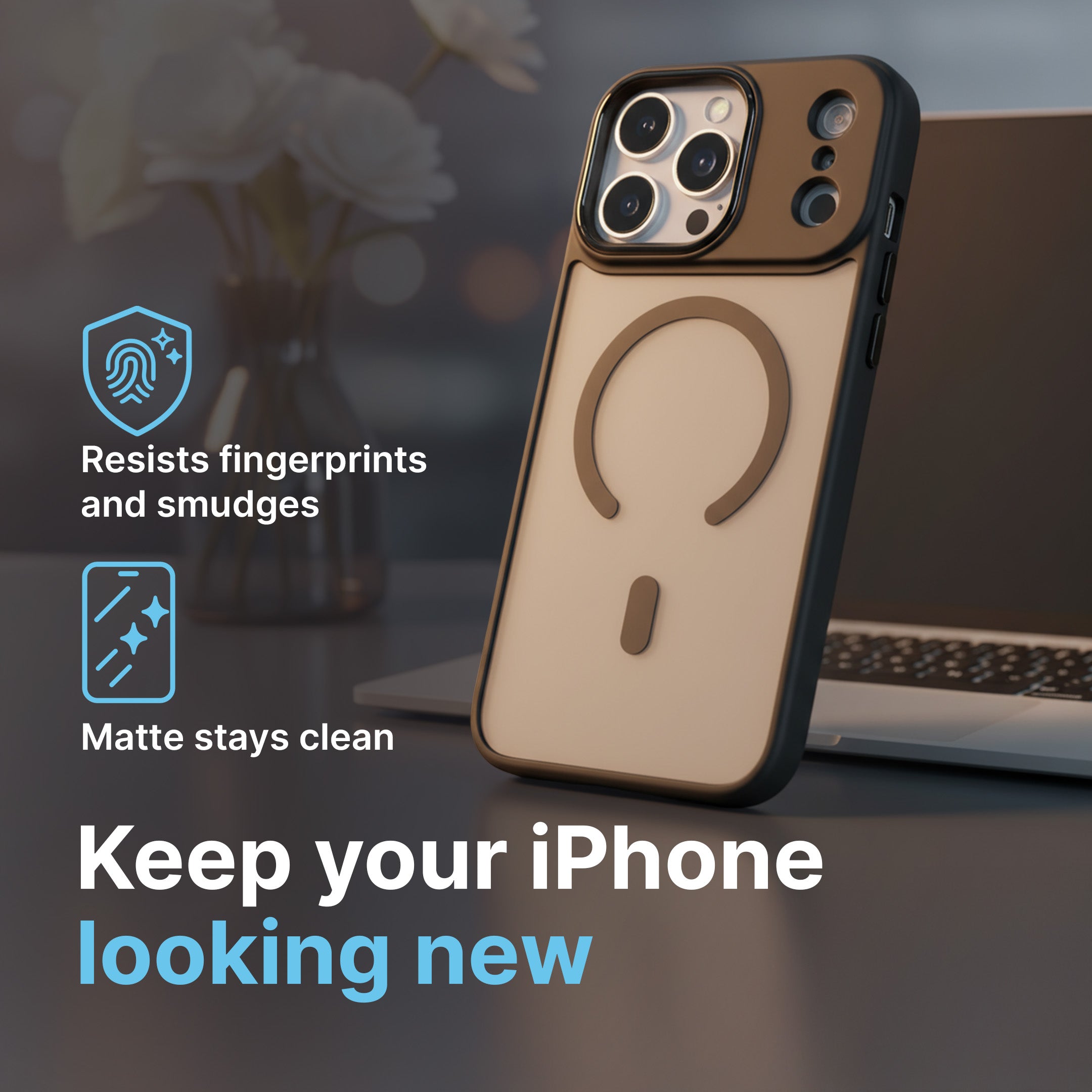 Matte MagSafe Compatible iPhone 17 Case