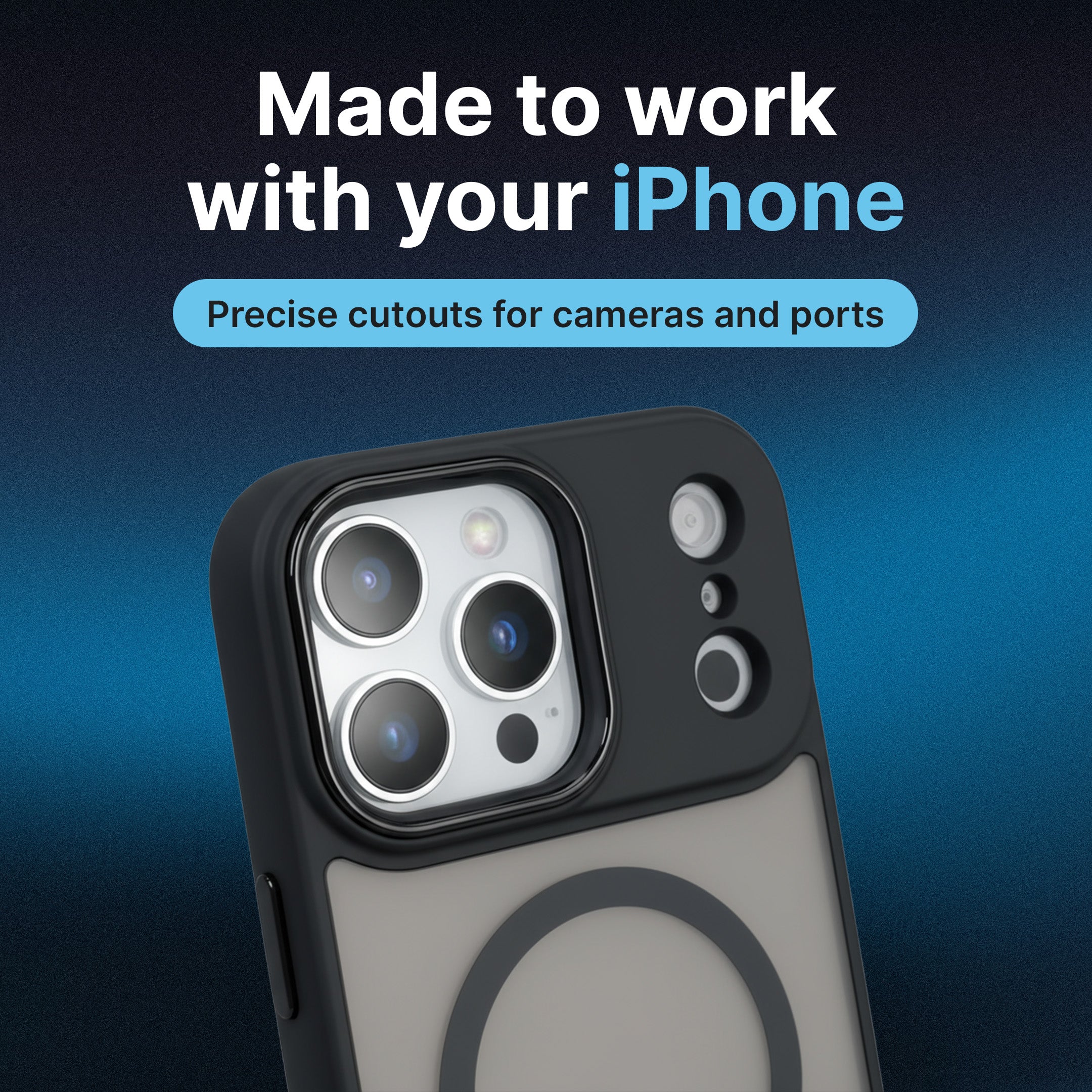 Matte MagSafe Compatible iPhone 17 Case