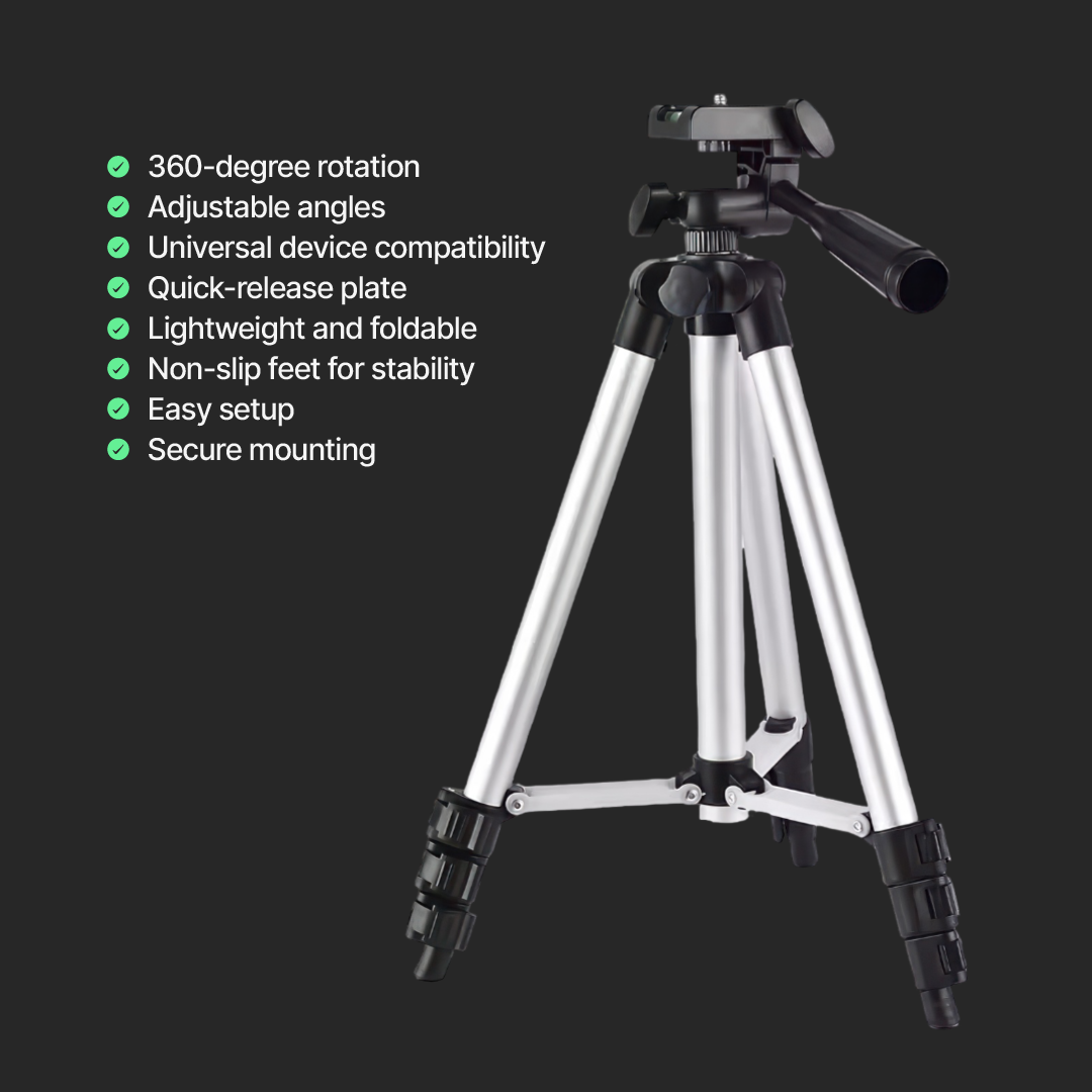 QuickSnap Camera and Smartphone Tripod