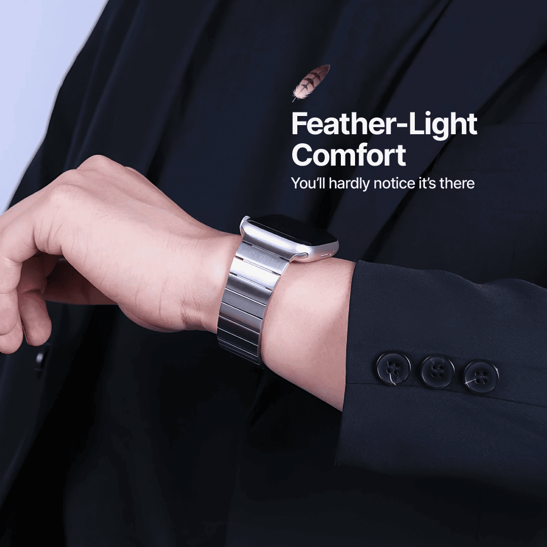 UltraSlim Titanium Pro Band for Apple Watch