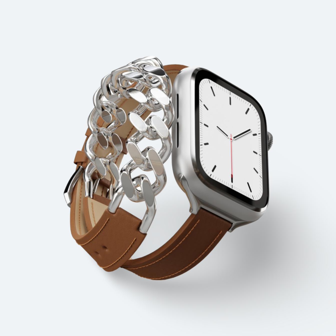 Leather Link Apple Watch Strap