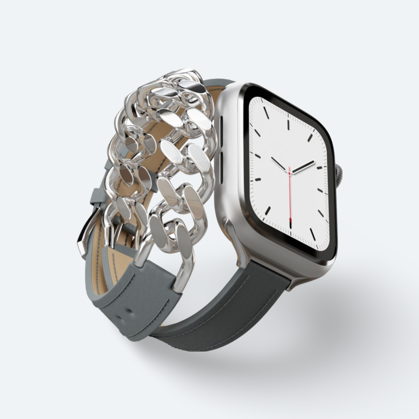 Leather Link Apple Watch Strap